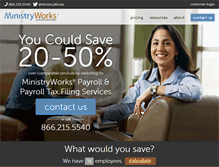 Tablet Screenshot of ministryworks.com